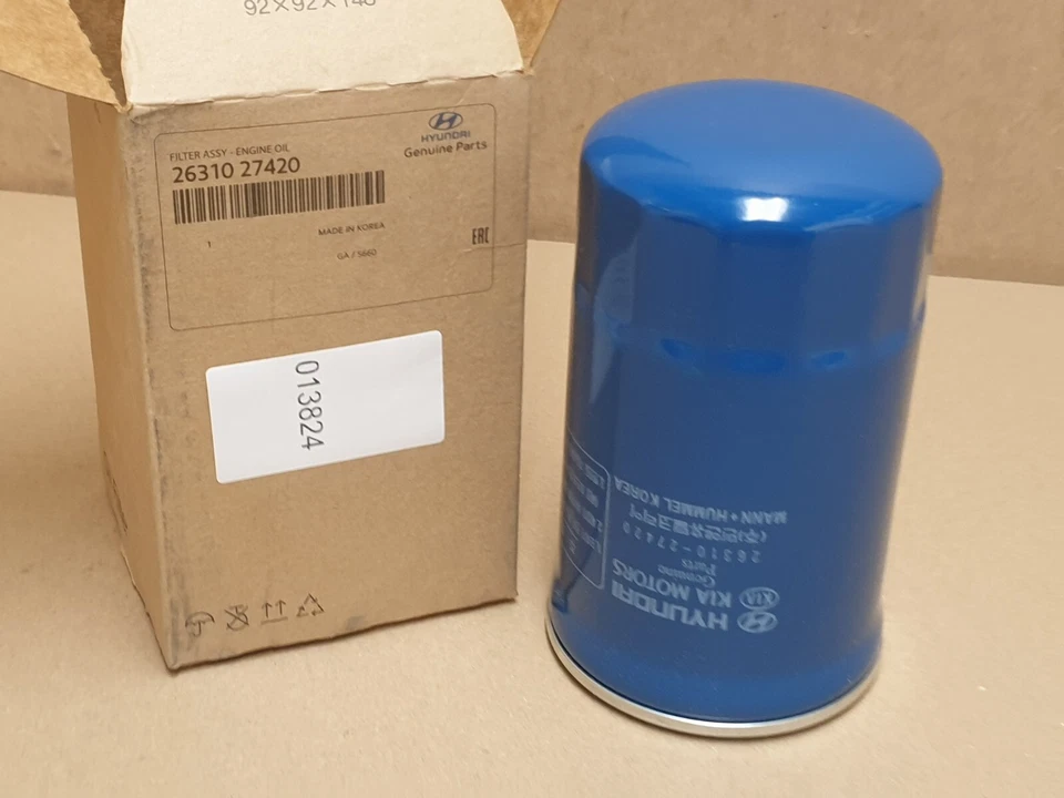 Filtro de combustible Hyundai Santa Fe Mk2 2.2D 2006-2012 D4EB 2631027420 genuino NUEVO Foto 2 de 4