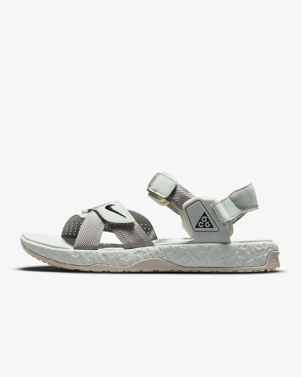 Nike ACG Air Deschütz Sandals Size 8 Cream Black Noir Mens Nike ACG Air Deschütz Sandals Size 8 Cream Black Noir Mens