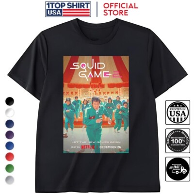Netflix SQUID GAME サノス I like you Tシャツ 紺 Netflix SQUID GAME サノス I like you Tシャツ 紺の通販 by