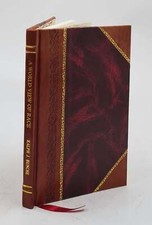 A world view of race 1936 by Ralph J. Bunche [Leather Bound]