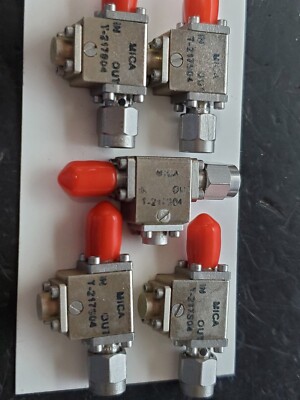 MICA Microwave T217S04 SMA  17-21 GHz isolator 18 dB tested see analyzer plots