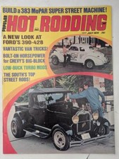 Popular Hot Rodding Magazine July 1974