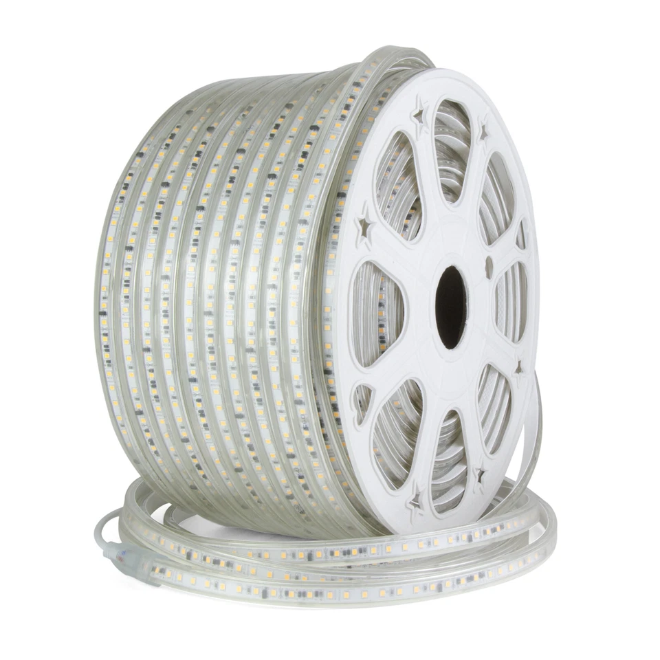 AC 220V-240V 2835 LED Strip Lights High Voltage Commercial Rope IP65 Waterproof - Image 2 of 4