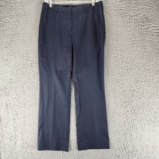 Brooks Brothers Pants Womens 6 Blue Mid Rise Advantage Chino