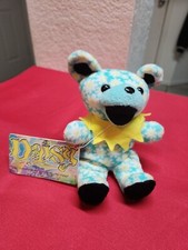 1998 Liquid Blue Grateful Dead Bean Bear Daisy BD 8/16/1969 RARE Collectable  