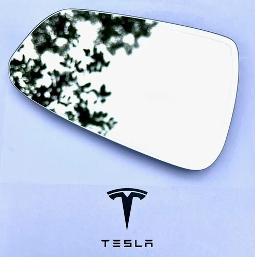 NEW OEM 2012-2020 Tesla Model S LEFT Driver Side Mirror GLASS / Heated DIM