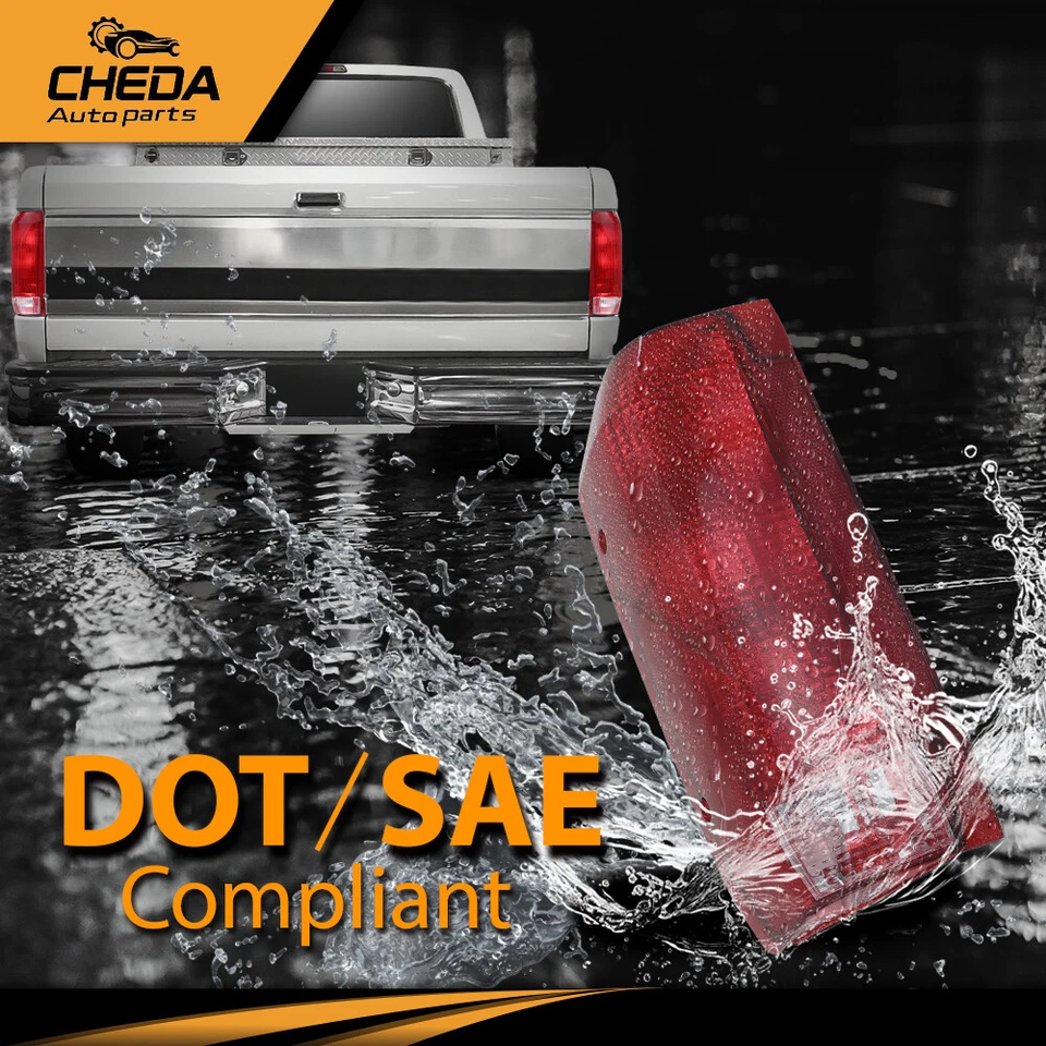 Juego de pares de luces traseras izquierda/derecha aptas para Ford Bronco 90-97 F150 F250 F350 Foto 4 de 4