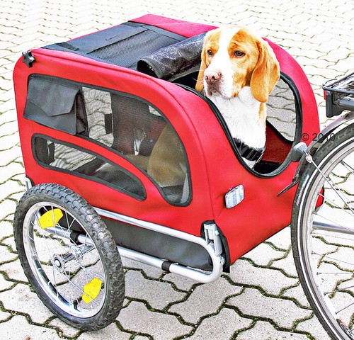 Rimorchio bici per trasporto cani trasportino passeggino portacane | eBay