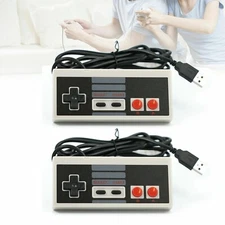 2Pcs For Nintendo NES Mini Classic Edition Console Game Wired Controller Remote