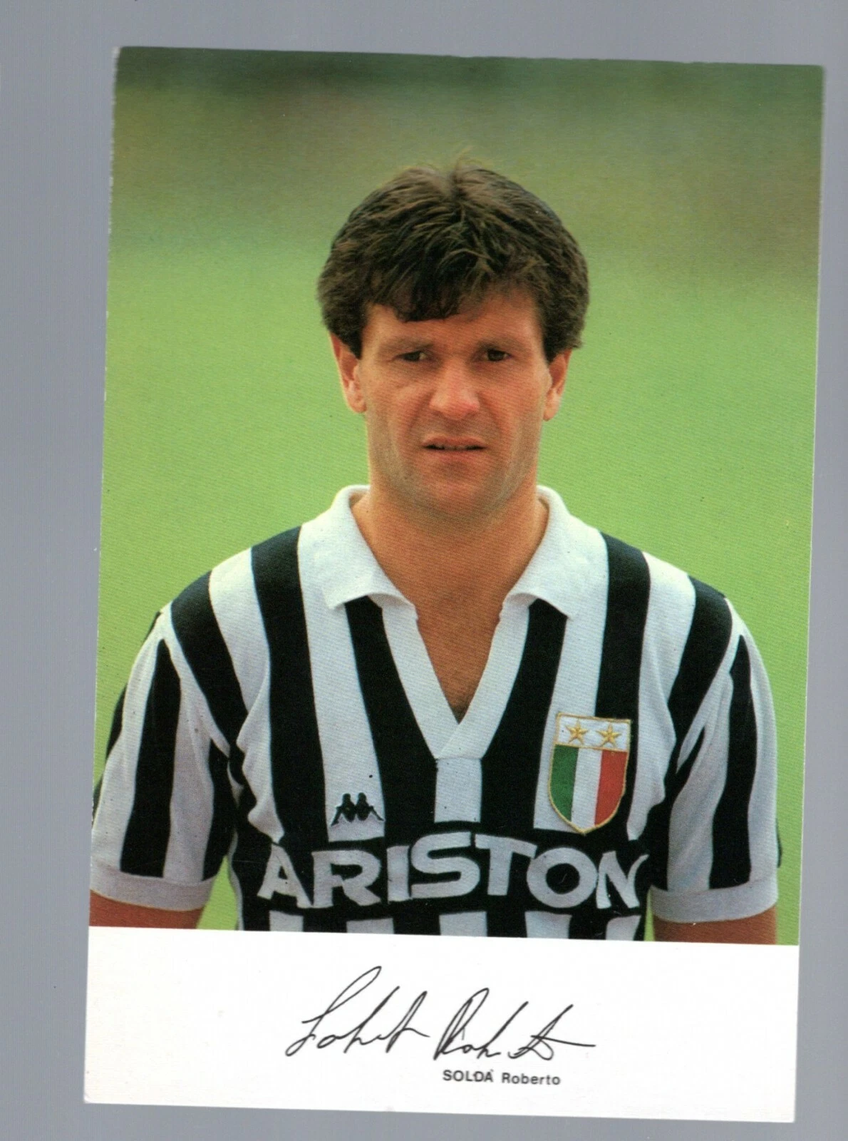 cartolina LEGGETE HURRA' JUVENTUS SOLDA' ROBERTO - Foto 1 di 1