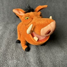 Disney The Lion King Pumbaa Small Plush 7.5" Stuffed Animal Warthog Pig 2018