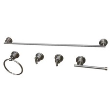 Kingston Brass BAH82134478 Concord 5 Piece Bathroom Package - Nickel