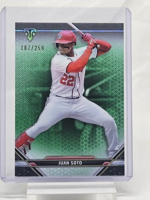 2021 Topps Triple Threads - Juan Soto #59 Emerald /259