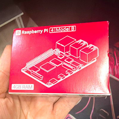Raspberry Pi 4 Model B 4GB Einplatinencomputer WLAN BT Ethernet USB HDMI UK