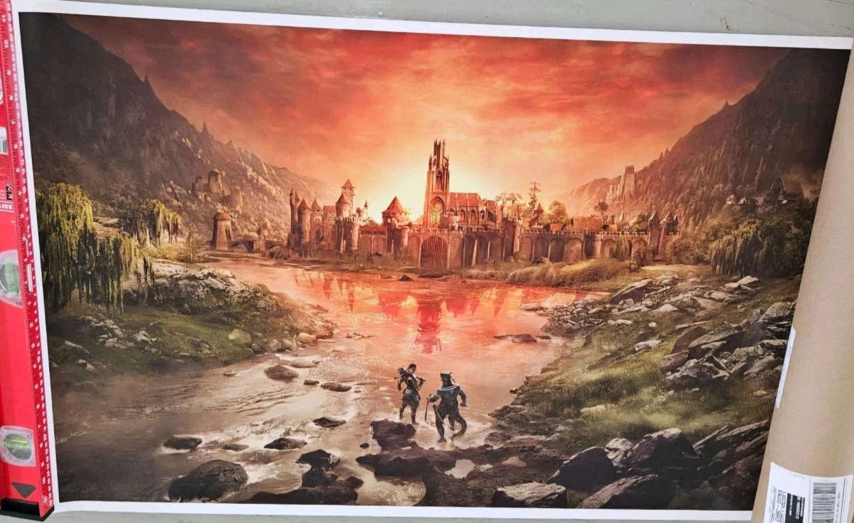 The Elder Scrolls Lithograph Video Game Merchandise for sale | eBay