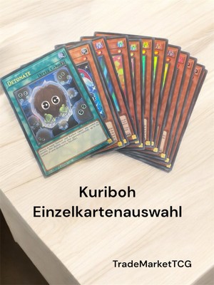 YUGIOH! Kuriboh Kartenauswahl/ Einzelkarten/ Common/ Super Rare/ Ultra Rare