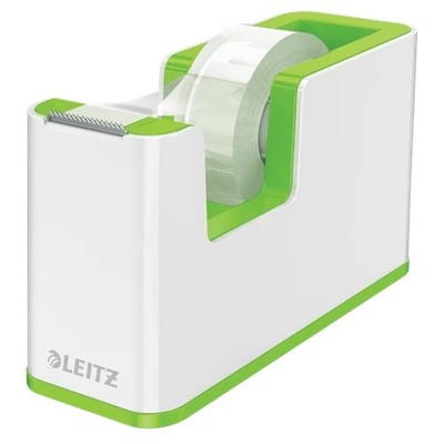 Leitz WOW Klebebandspender weiß/grün 53641054