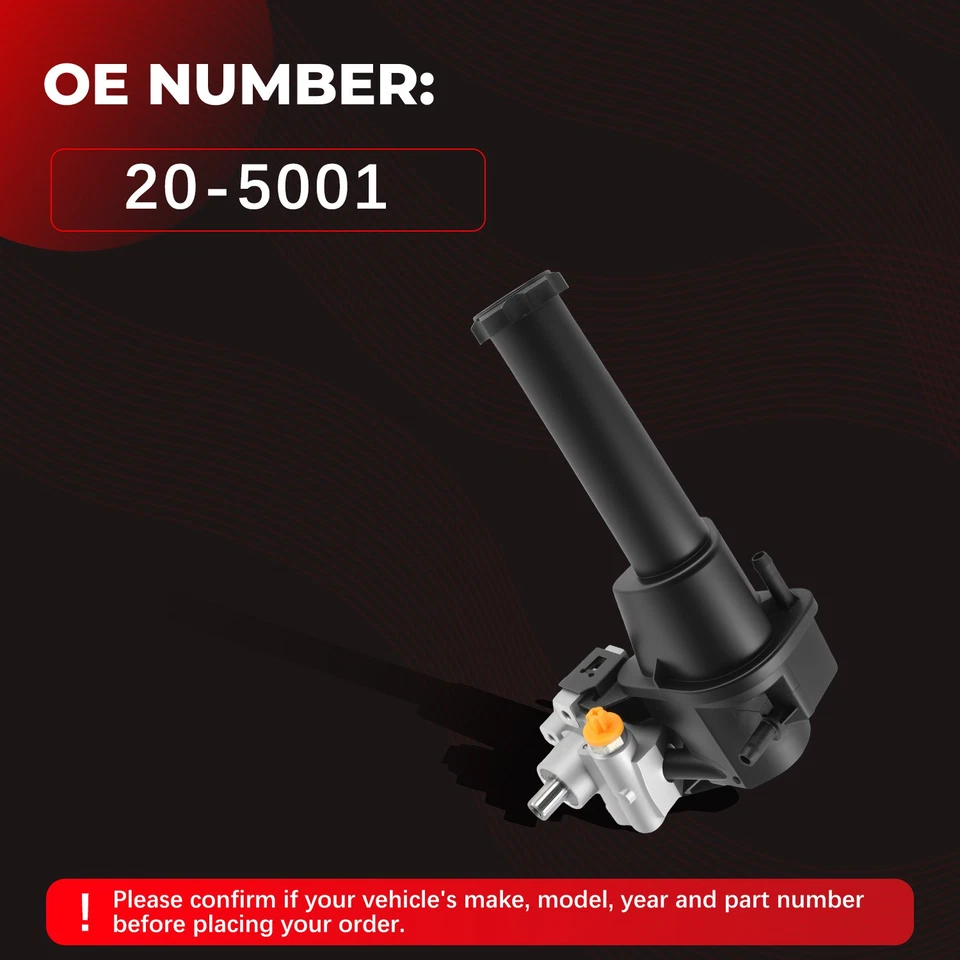 Bomba de dirección asistida para Chevrolet GMC Silverado Sierra 2500 HD 3500 HD V8 6,0 L Foto 3 de 4