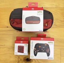Hori x Pokemon Nintendo Switch 2 Pixel Art Bundle Horipad, Game Case, Pouch NEW