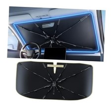 Windshield Sun Shade Umbrella Vinyl Coating Heat Shield Fit for For Rogue