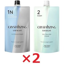 Crystallizing Straight Hair Straightener 1N Neutralizing Cream 2 Set Of 2