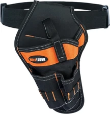 MELOTOUGH Left/Right Handed Belt Cordless Drill Holster for Black, Orange 