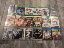 17 Video Game Cases  Manuals Lot Xbox PS3 PS4 Xbox 360 No Games