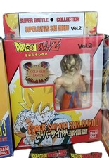 NIB Dragon Ball Z Super Battle Collection Vol 2 Super Saiyan Son Goku Gold Hair