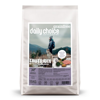 daily choice - Truthahn Grainfree - 15 kg - Hundefutter