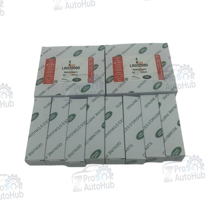 Land Range Rover 5.0 Liter V8 Engine NGK Spark Plugs Set of 8 Genuine LR032080