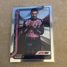 2025 Topps Chrome Formula 1 F1 Pierre Gasly #16 BWT Alpine Portrait