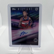 Jamir Watkins Topps Midnight Rookie Horizon Signatures