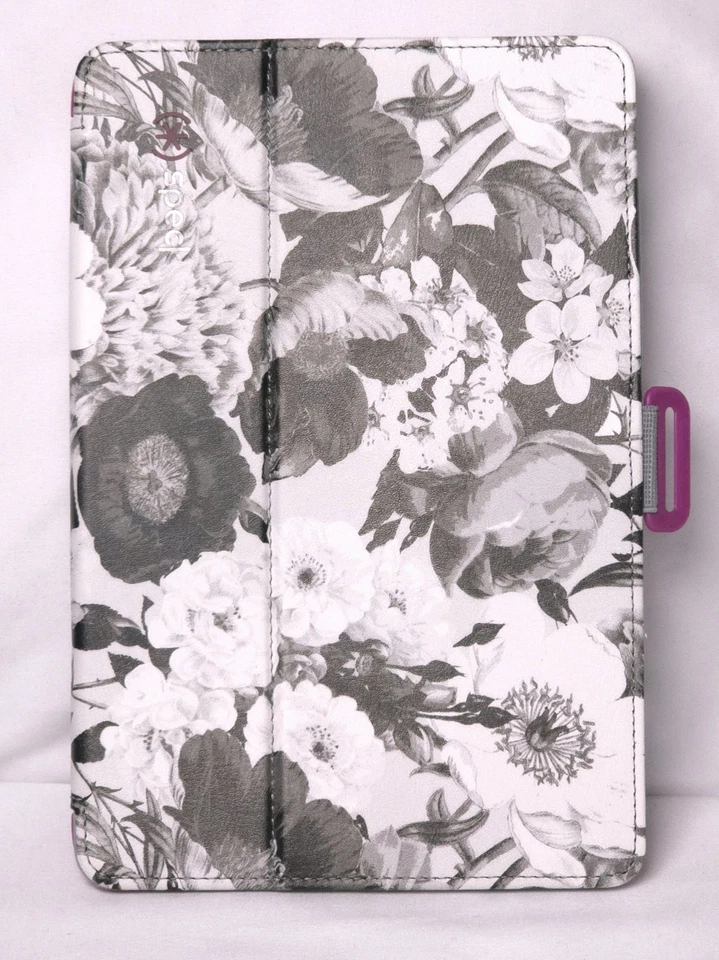 Speck Stylefolio Case & Stand ipad Mini 4 Bouquet Gray Purple Open Box 2015 - Image 4 of 4