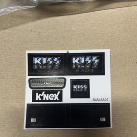 Kiss Monster K'nex Rock Stage Big Rig Knex Set -sealed Bags-READ DESCRIPTION