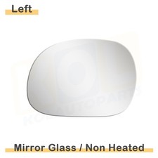 Mirror Glass Replace For 1997-1998 Ford F250 F350 Driver Left Side Adhesive Flat
