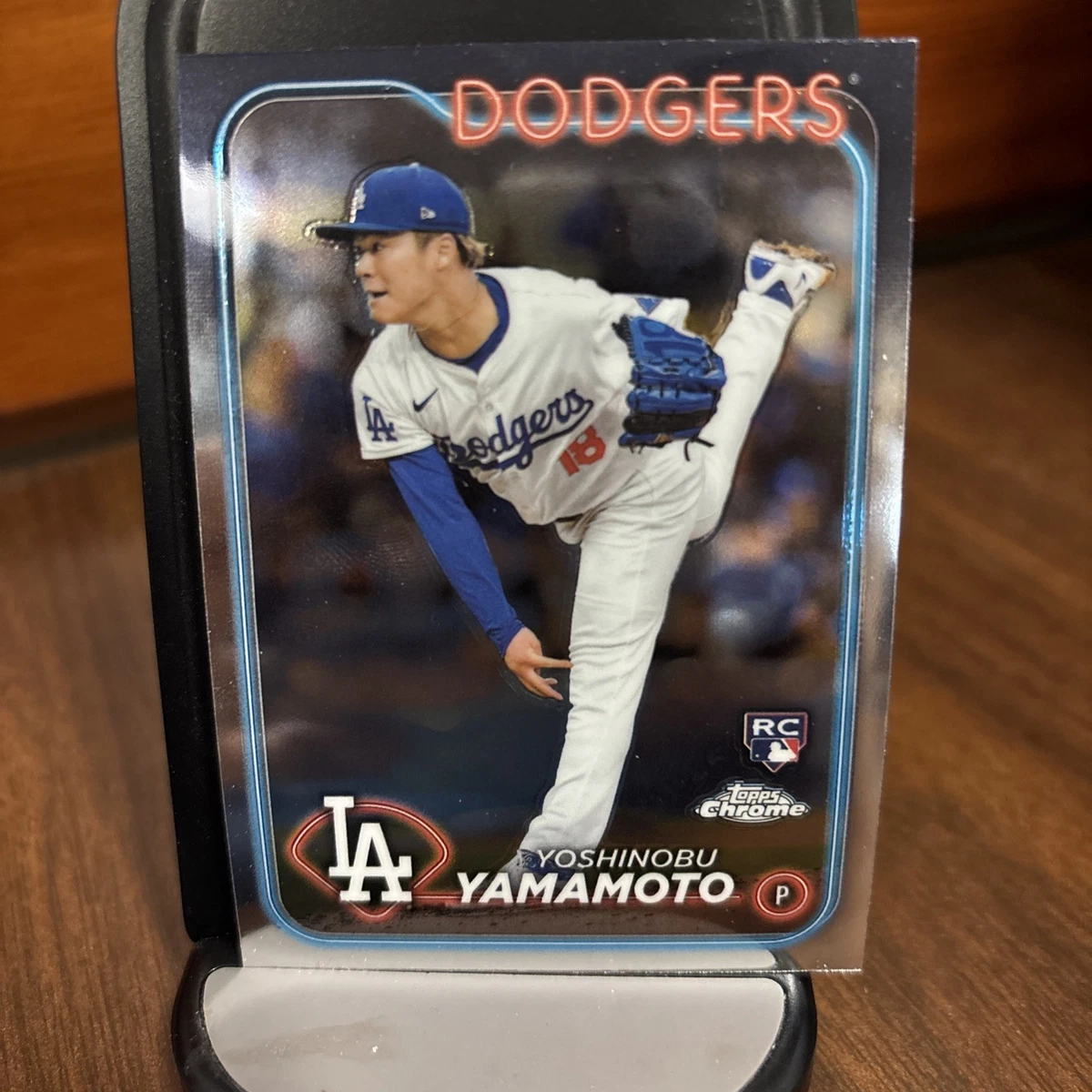 2024 Topps Chrome - Yoshinobu Yamamoto #18 for sale | eBay