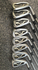 (Pa2) Mizuno MX 1000 Iron Set - 4-PW/SW - Regular Flex - Golf Pride Grips - RH