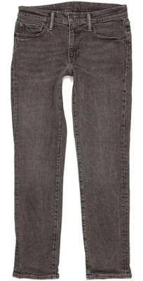 Levi's 511 Herren Anthrazit Straight Slim Stretch Jeans W32 L31 (102244)
