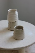 Speckled Milk Jug By Eleanor Torbati Ceramics
