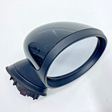 Mini F54 Clubman RIGHT wing mirror 2014 - 2019 UK Driver door O/S 7 pin puddle