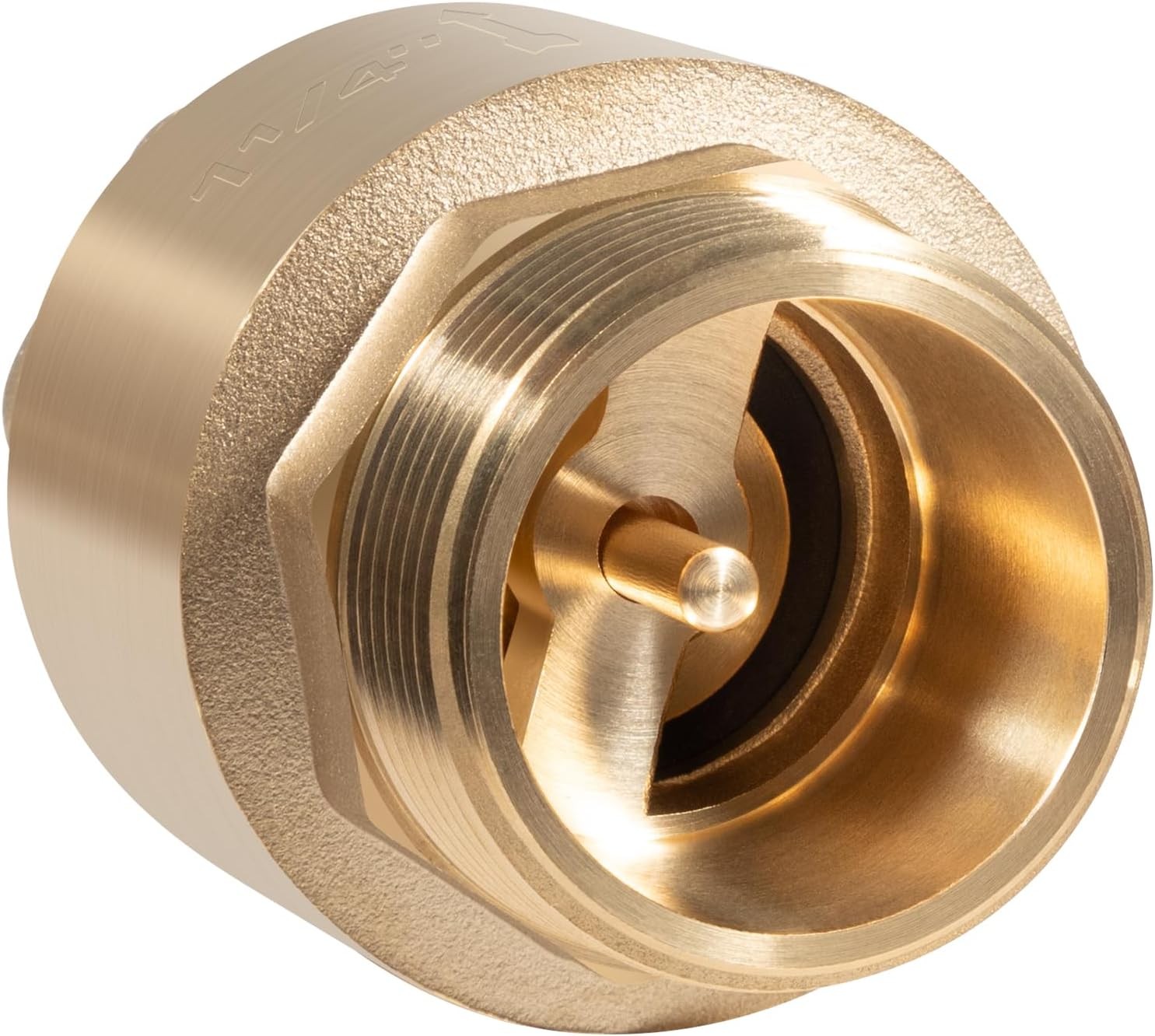 for SP0465X-125 One Way Brass Check Valve, 1-1/4" NPT male in/ 1-1/4" FNPT out