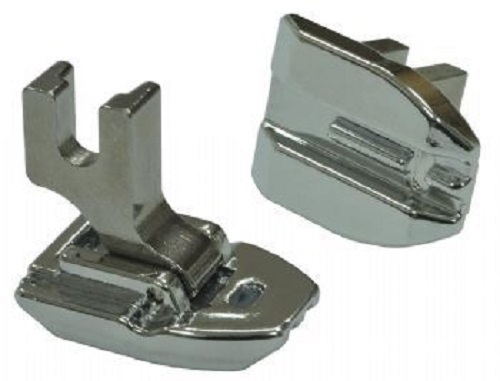 INVISIBLE CONCEALED ZIPPER FOOT LOW SHANK FITS BROTHER SINGER MACHINES (205)