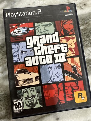 Grand Theft Auto III Complete A Map(PlayStation, 2003) GTA3