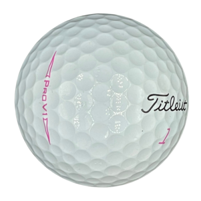 Titleist Pro V1 PINK AAA 24 Used Golf Balls 3A *Limited Edition