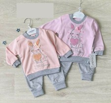 Suit Set Newborn Girl Baby 3 / 6-9 / 12 Months Pink Sf-154 High Quality NEW