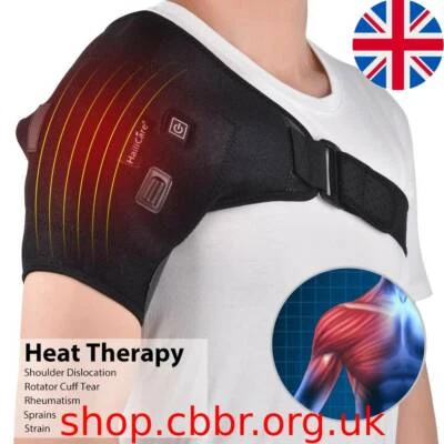 DEARBEAUTY Heat Therapy Hot Adjustable Shoulder Heating Pad for Frozen Shoulder Bursitis