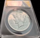 1923 Peace Silver Dollar $1 Coin ANACS MS62 Bright & Clean BU Coin