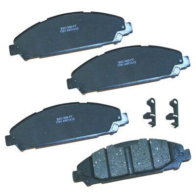 Disc Brake Pad Set-Premium Ceramic Bendix SBC1791 fits 15-16 Ford Mustang