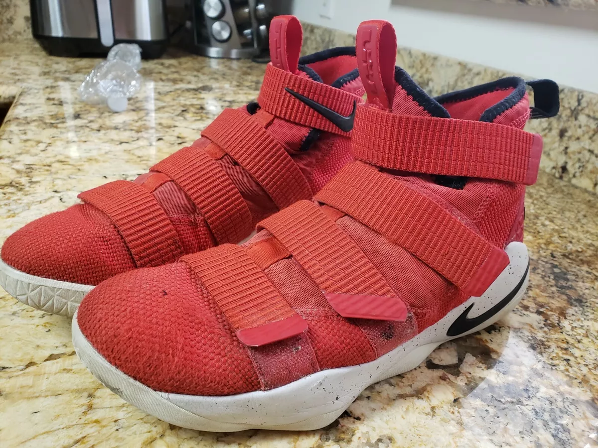 Nike LeBron Soldier 11 'University Red' | Men's Size 12.5