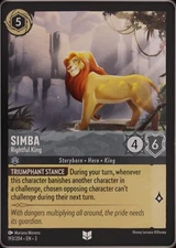 Disney Lorcana - Inklands - Simba - Rightful King - Regular